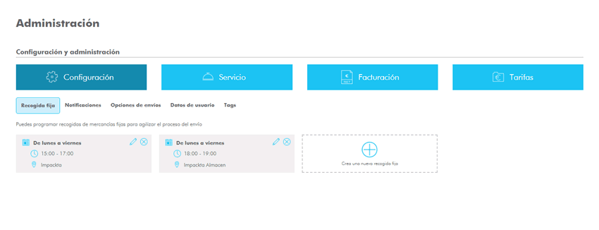 calcular precio envio